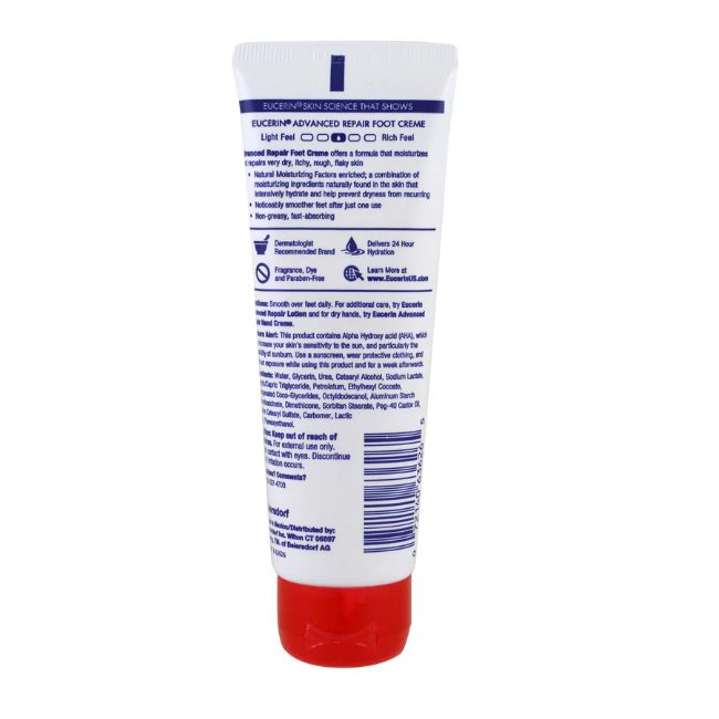 Eucerin Advanced Repair Foot Cream 85g (3.Oz)