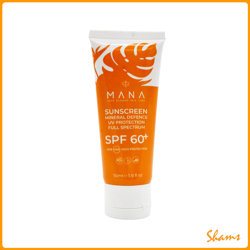 MANA SunScreen SPF-60+ UV Protection 50ml