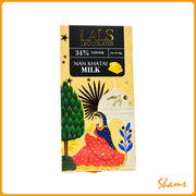 Lals Chocolate 34% Cocoa Nan Khatai Milk 80g