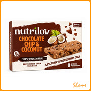 Nutrilov Chocolate & Coconut Granola Bar 6X40g