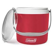 Coleman Party Circle Cooler Red 9Qt - Shams Shopping Centre Coleman  