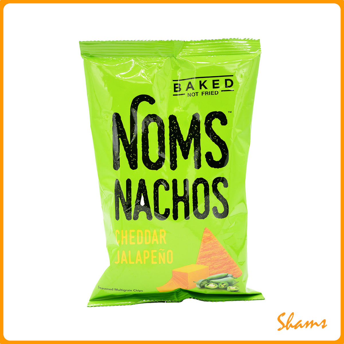 Noms Nachos Cheddar Jalapeno 75g