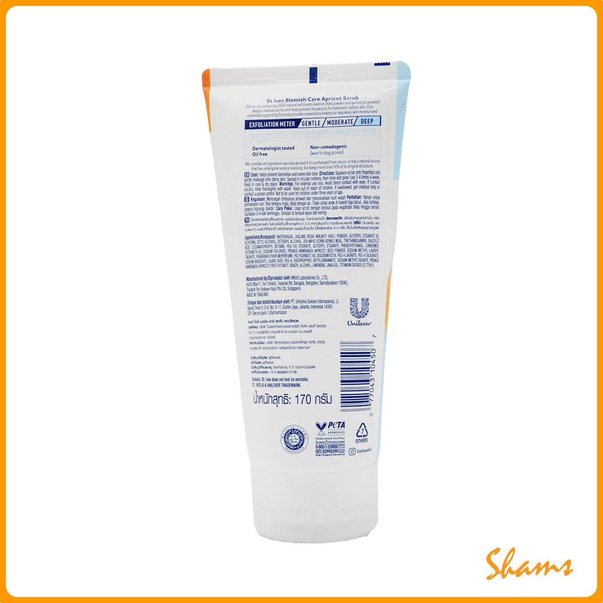 Stives Blemish Control Apricot Scrub 170g
