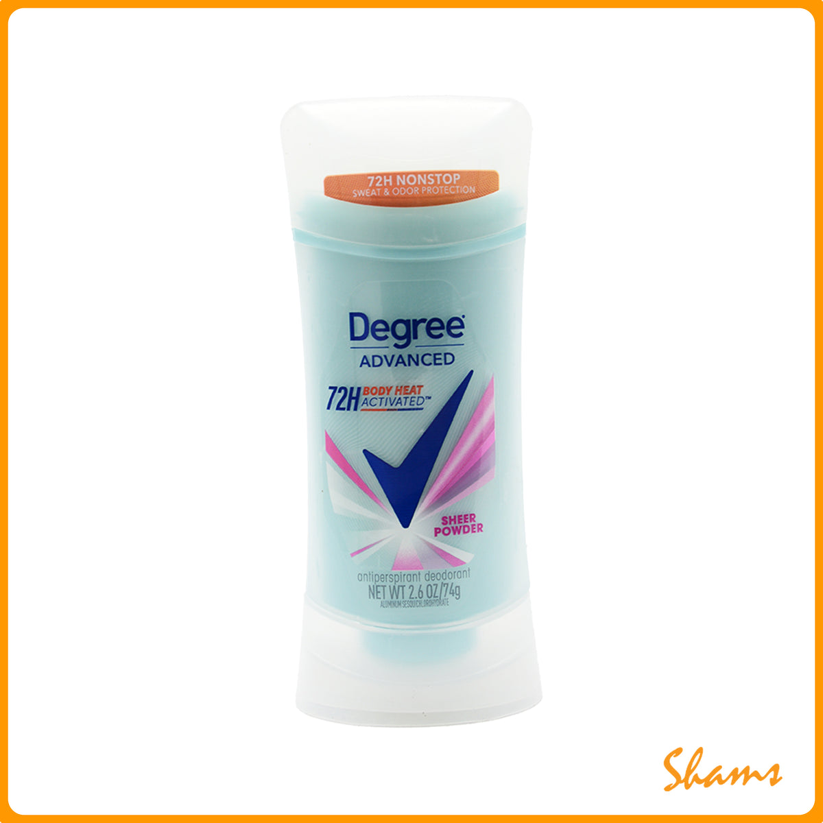 Degree Advanced Sheer Powder Deo Stick 74gm