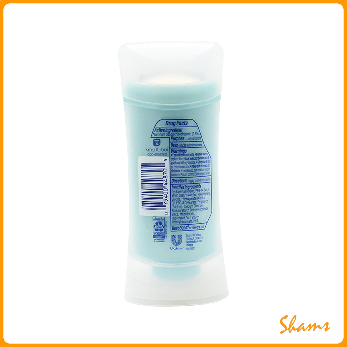 Degree Degree Ulraclear Black+White Deo Stick 74gm