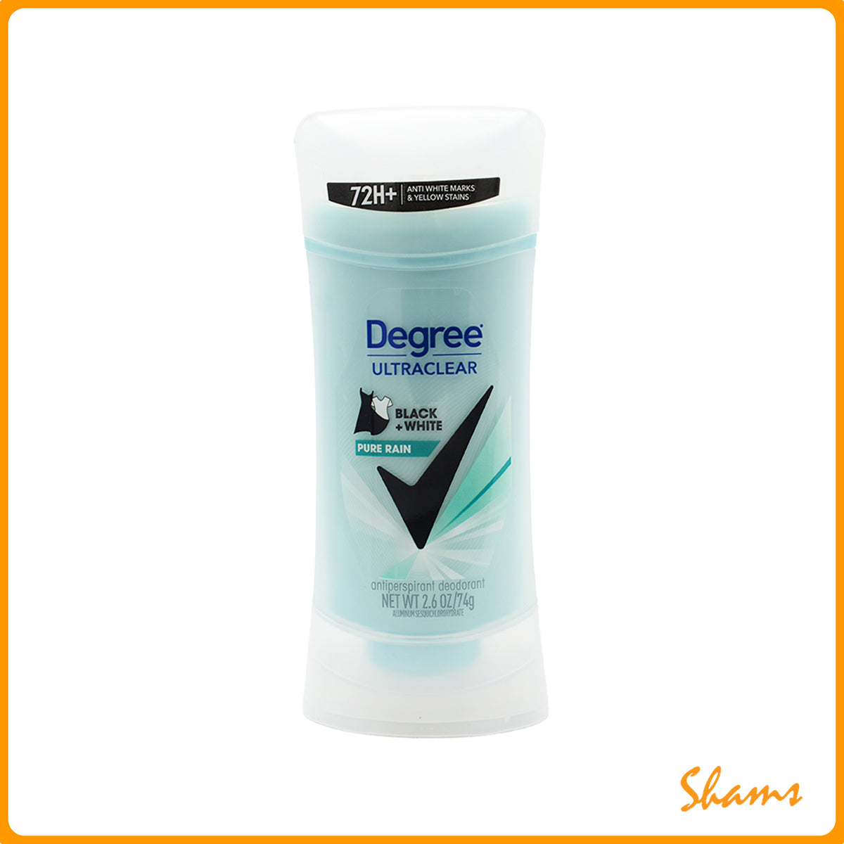 Degree Degree Ulraclear Black+White Deo Stick 74gm