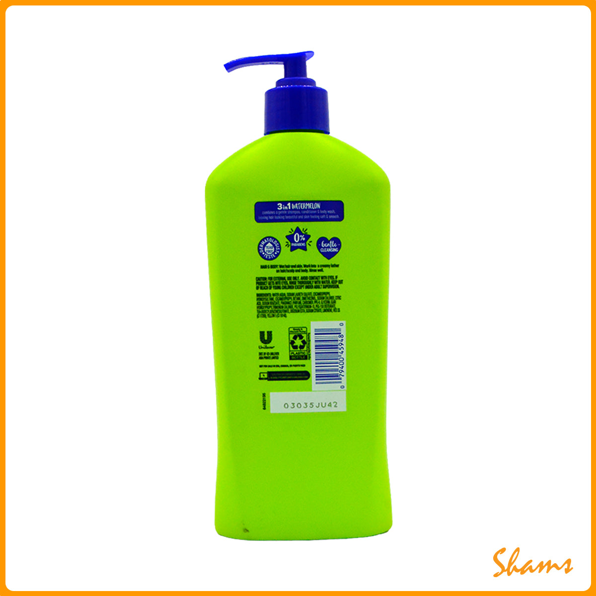 Suave Kids Watermelon Wonder 3in1 Shampoo 532ml