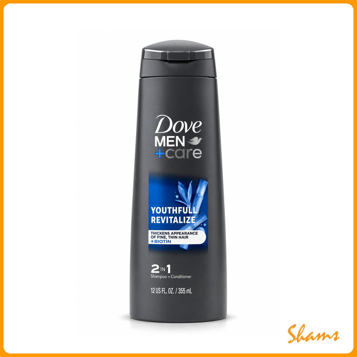 Dove Men +Care Youthfull Revitalize 2 in 1 Shampoo 355ml