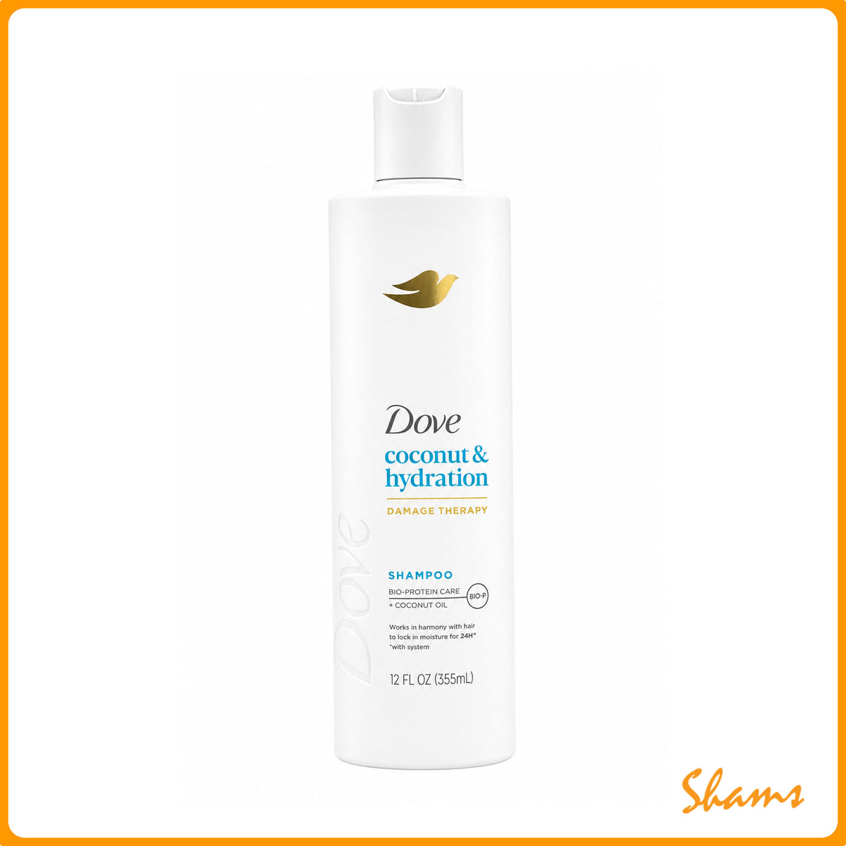 Dove Coconut & Hydration Shampoo 355ml