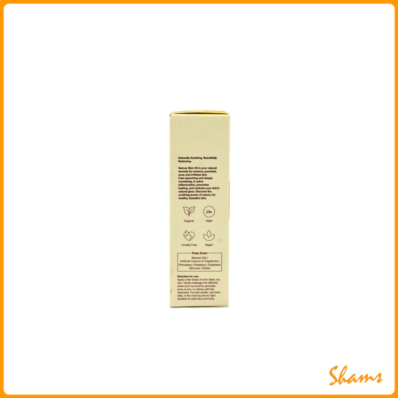 North Naturals Sarooz Save My Skin Oil 30ml