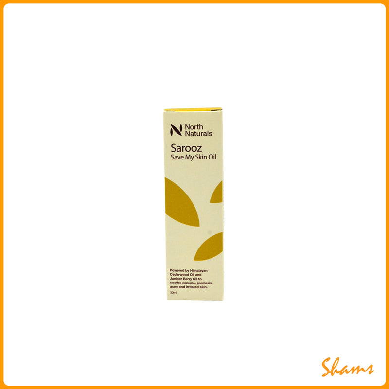 North Naturals Sarooz Save My Skin Oil 30ml