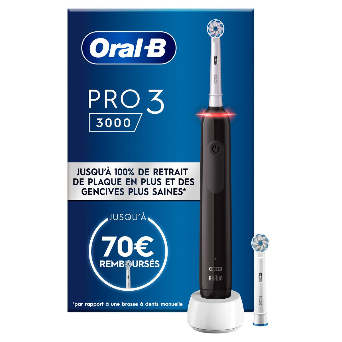 Oral-B Pro-3 Sensitive Clean Electric ToothBrush D505 - Shams Shopping Centre Oral-B  