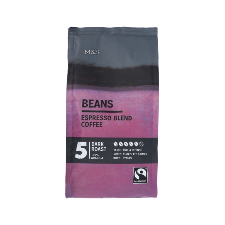 M&S Espresso Blend Coffee Beans 227g