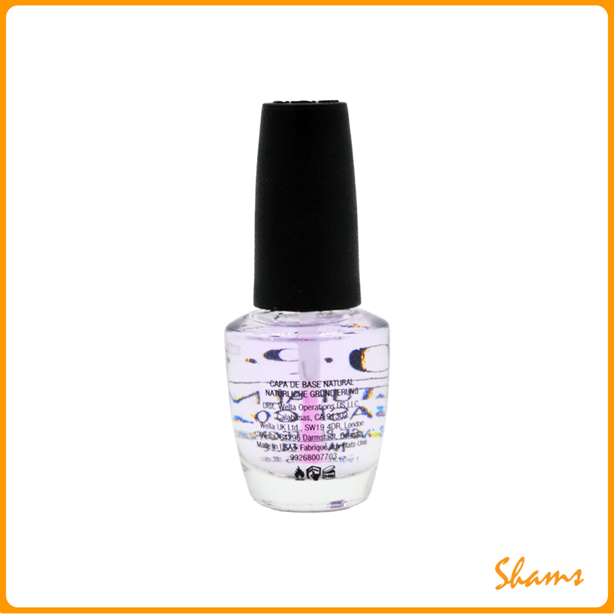 O.P.I Nail Base Coat NTT10 15ml
