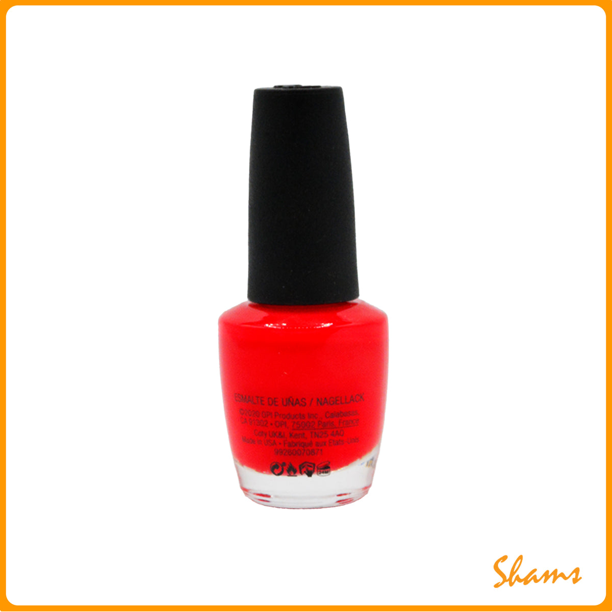 O.P.I Nail Lacquer Coca-cola Red NLC13 15ml