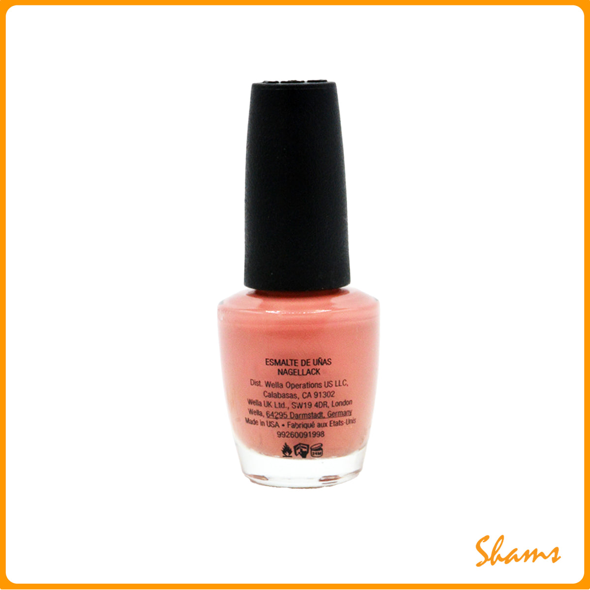 O.P.I Nail Lacquer Barefoot in Barcelona NLE41