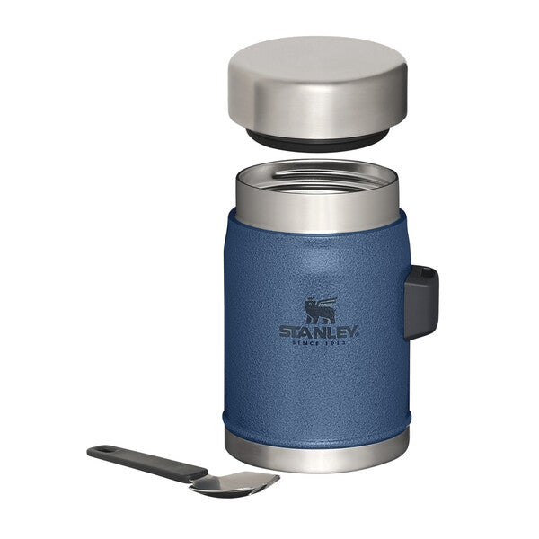 Stanley Classic Legendary Food Jar + Spork | 0.4L | Hammertone Lake - Shams Shopping Centre Stanley  