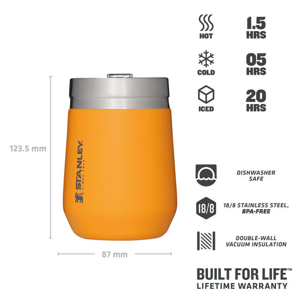 Stanley Go Everyday Tumbler | 0.29L | Saffron - Shams Shopping Centre Stanley  