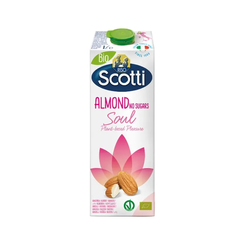 Scotti Almond Unsweetened Bio Milk 1L