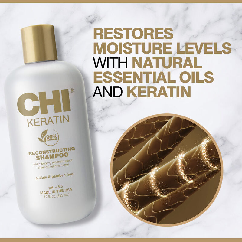 CHI Keratin Shampoo Revitalisation 355ml