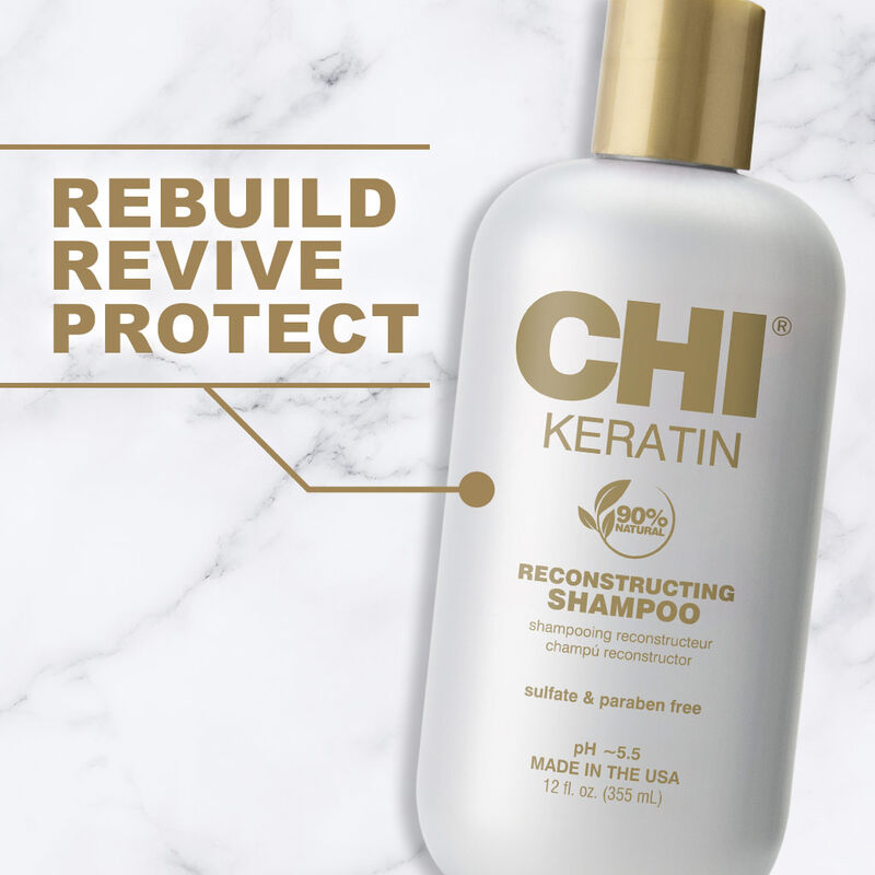 CHI Keratin Shampoo Revitalisation 355ml
