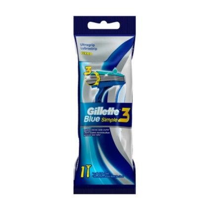 Gillette Blue 3 Simple Razors 1&