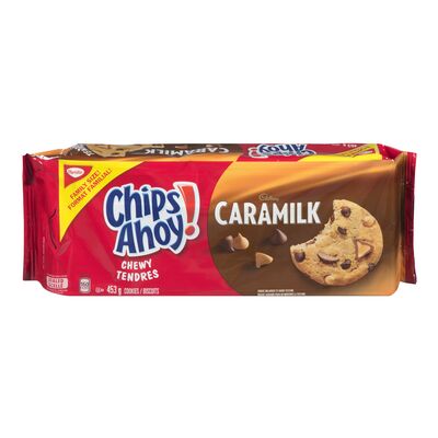 Chips Ahoy Chewy Caramilk Chocolate Chip Cookies 453g - Shams Shopping Centre Chips Ahoy  