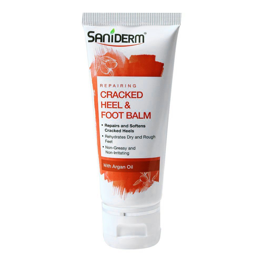 Saniderm Repairing Cracked Heel & Foot Cream 50g - Shams Shopping Centre Saniderm  