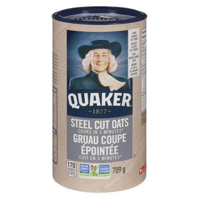 Quaker Steel Cut Oats 709g - Shams Shopping Centre Quaker  