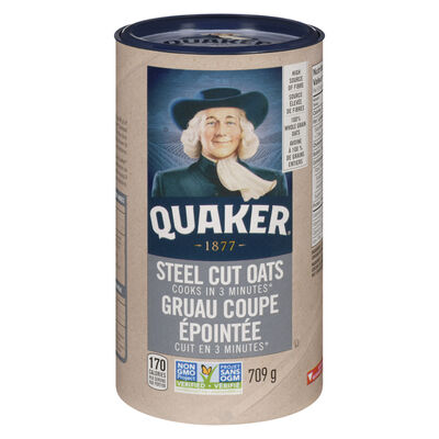 Quaker Steel Cut Oats 709g
