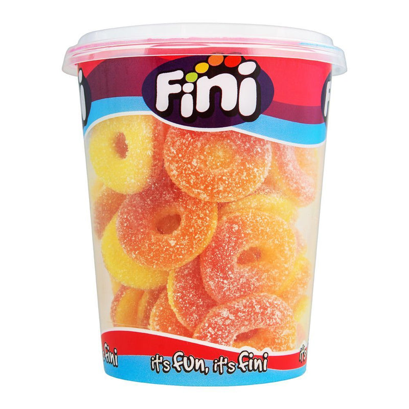 Fini Jally Cup Sour Peach Rings 200g