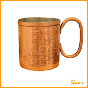 Laluna Copper Hammered Large Mug