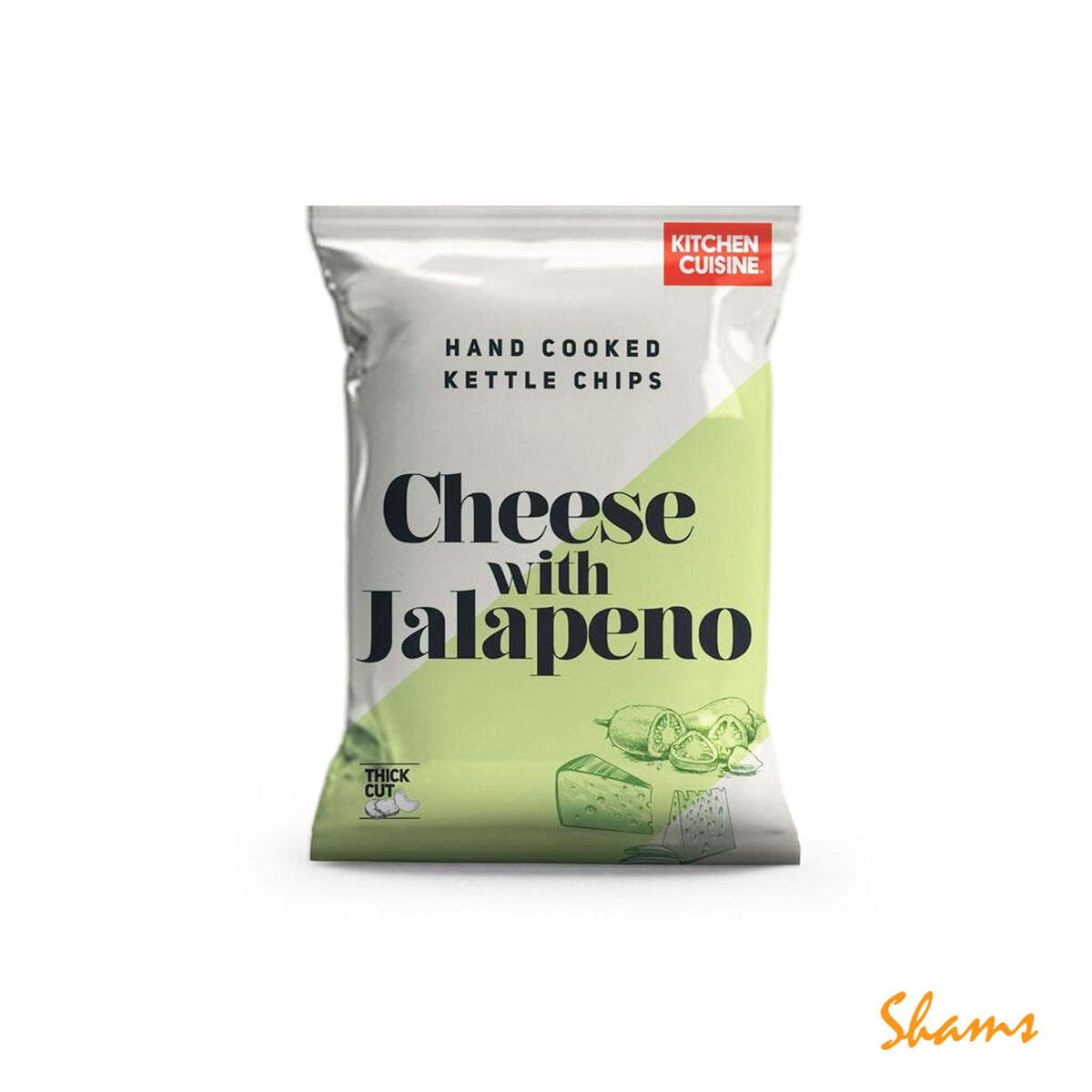 Kitchen Cuisine Cheese Kettle Chips 85g