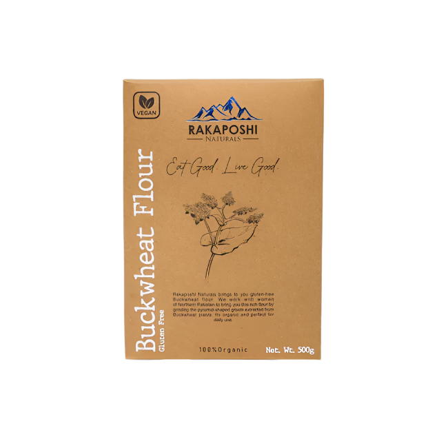 Rakaposhi Naturals Buckwheat Flour Gluten Free 500g