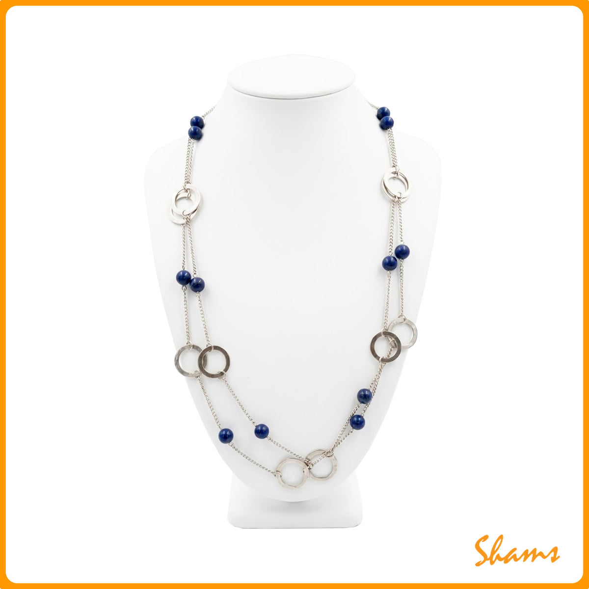 Laluna Ring Design Necklace Long
