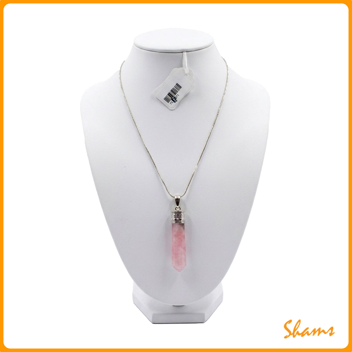 Laluna Rhoedonite Stone Pendent Set