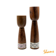 Udaari Crafts Dusky Lavender Sheesham Wood