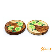 Udaari Crafts Artisan Bloom Coasters