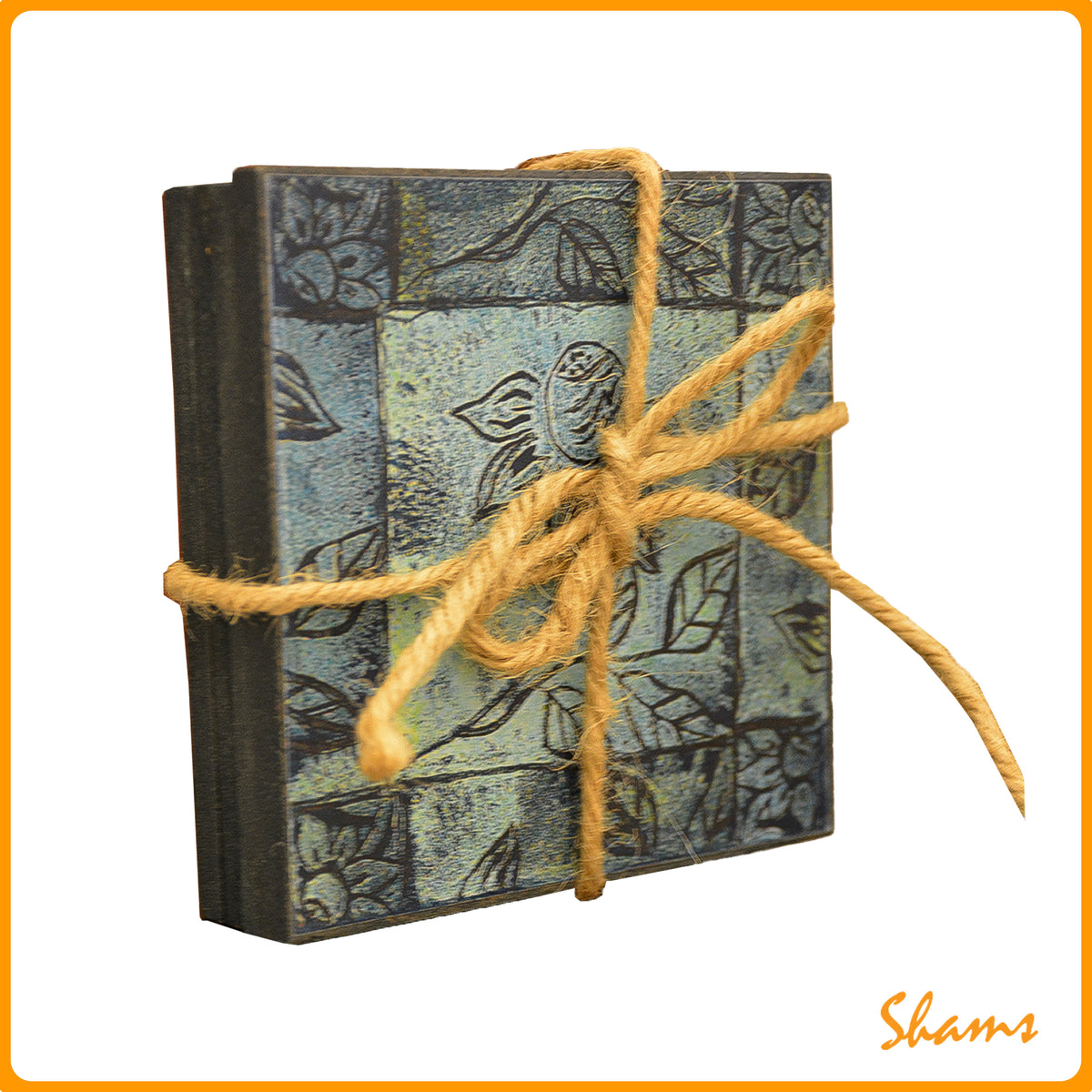 Atelier Ilona Hoopoe Design Coasters Set