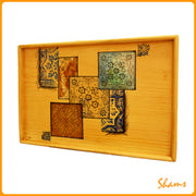 Atelier Ilona Decoupage Lino Printing Small Tray