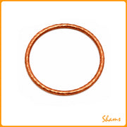 Laluna Copper Hammered Bangle