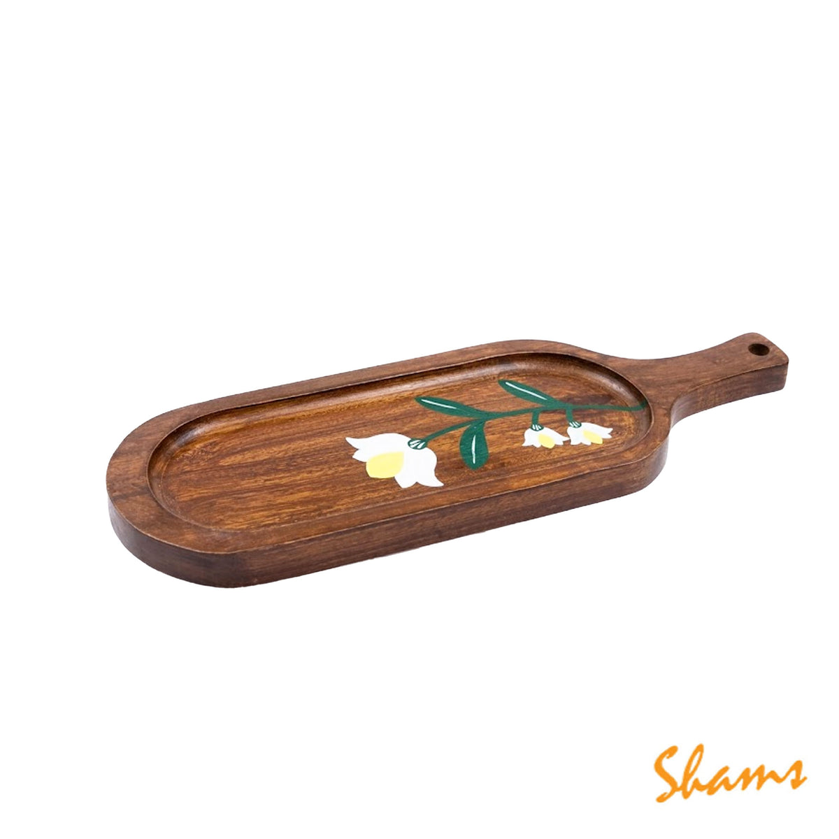 Udaari Crafts Heritage Bloom Oval Platter