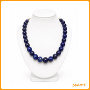 Laluna Lapis Lazuli Extra Large Beads Neclace