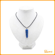 Laluna Lapis Lazuli Point Pendnts