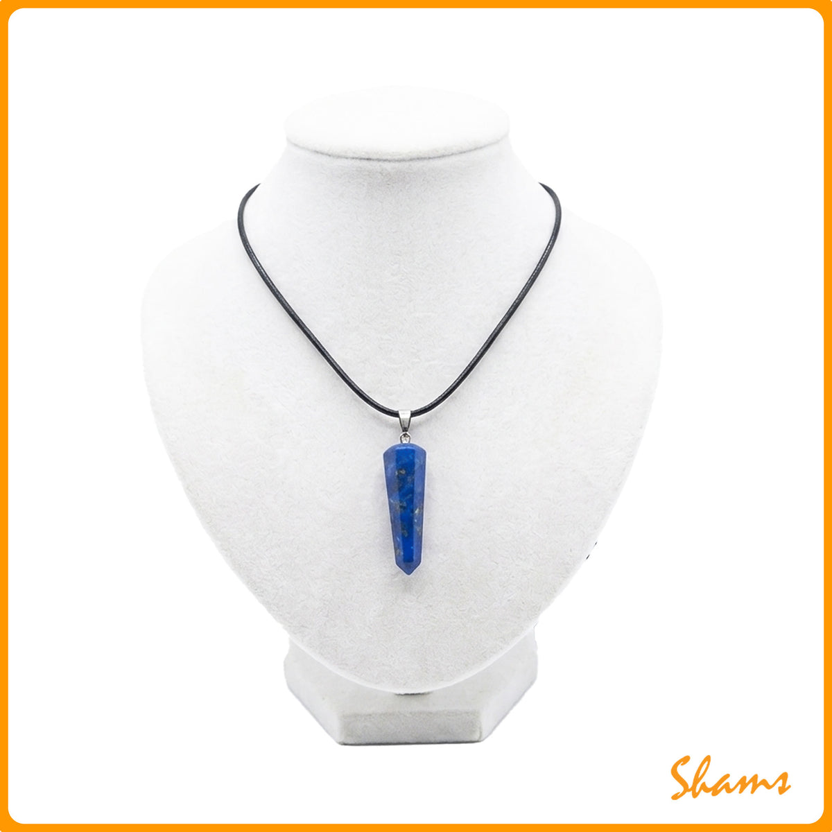 Laluna Lapis Lazuli Point Pendnts
