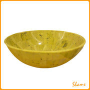 Laluna Yellow Serpentine 12 bowl