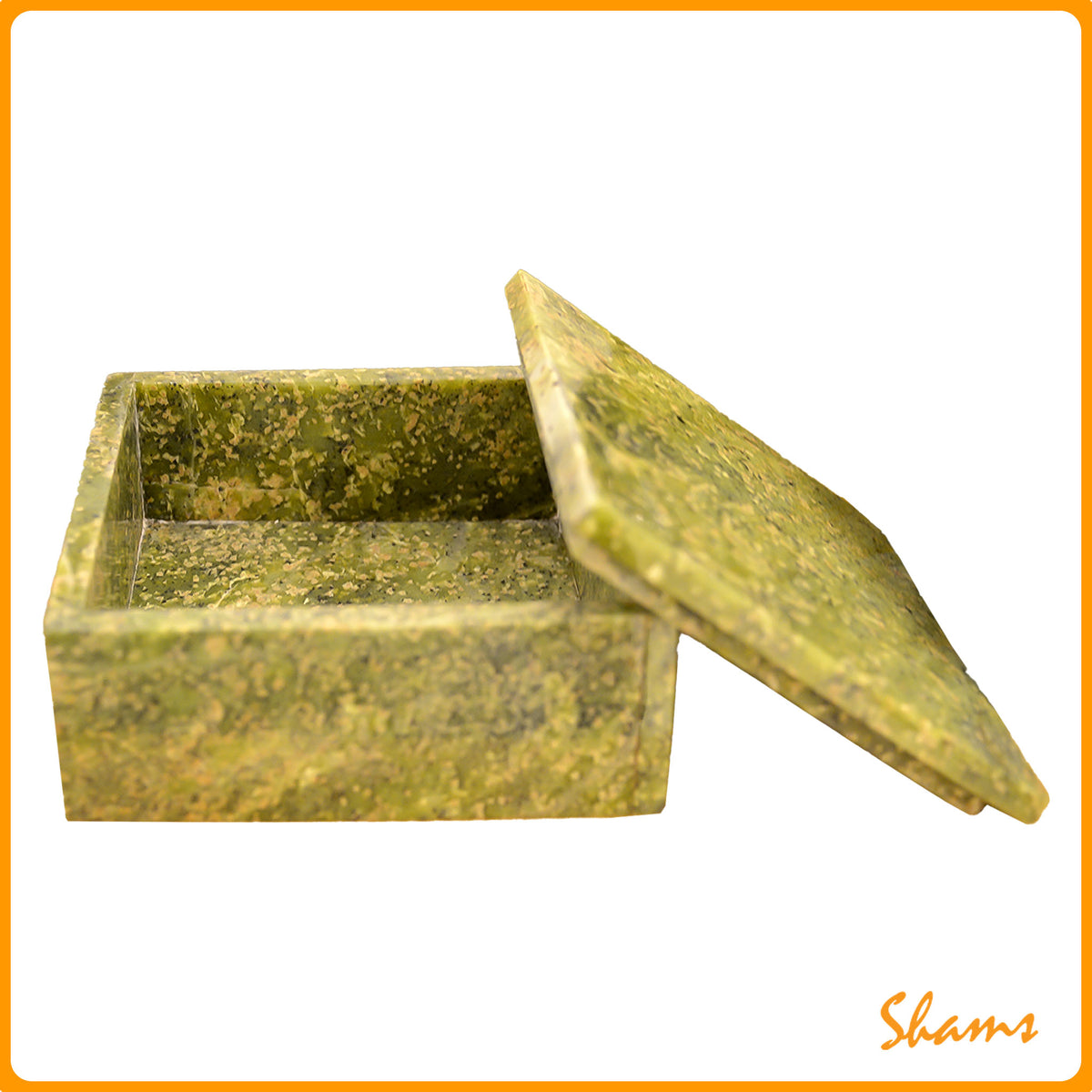 Laluna Rutile serpentine square boxes 4x4