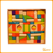 Tiny Tumble Blocks 74 pcs