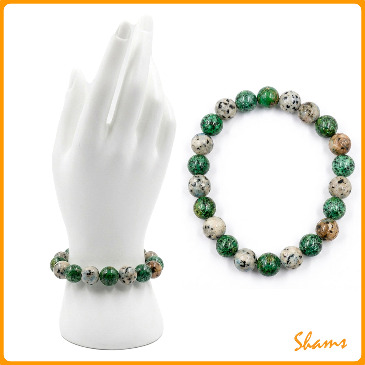 Laluna Knite Bracelets Green