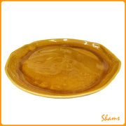 Tableware Irregular Platter Brown TBL567